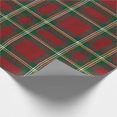 Ralph Lauren Tartan Plaid Christmas Geschenkpapier (Ecke)