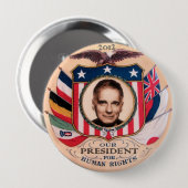 Ralph Nader 2012 Button (Vorne & Hinten)