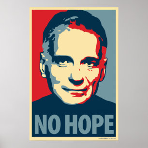 Ralph Nader - keine Hoffnung: OHP Plakat