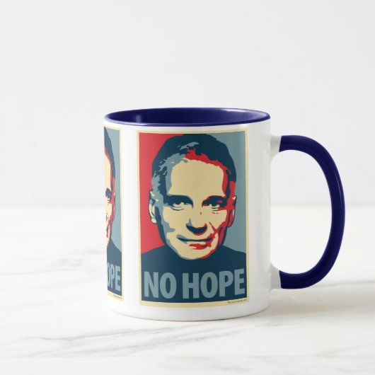Ralph Nader - keine Hoffnung: OHP Tasse (Rechts)