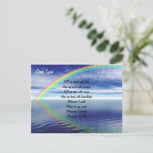 Ralph Staples religiöse Postkarte (Stehend Vorderseite)