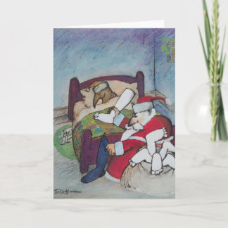 Ralph Steadman Weihnachtskarte Feiertagskarte