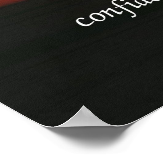 Ralph W Staples Philosophy Poster (Ecke)