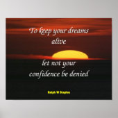 Ralph W Staples Philosophy Poster (Vorne)