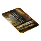 Ralph Waldo Emerson Inspiration Flexible Zitat Magnet (Rechte Seite)