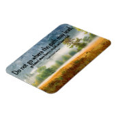 Ralph Waldo Emerson Inspiration Flexible Zitat Magnet (Linke Seite)