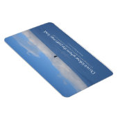 Ralph Waldo Emerson Inspiration Flexible Zitat Magnet (Rechte Seite)