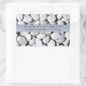 Ralph Waldo Emerson Inspiration Zitat "Crew Rechteckiger Aufkleber (Tasche)