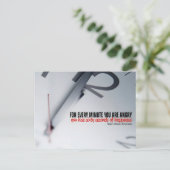 Ralph Waldo Emerson Inspiration Zitat Glück Postkarte (Stehend Vorderseite)