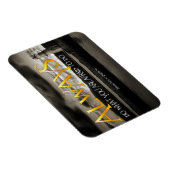 Ralph Waldo Emerson Inspiration Zitat immer tun Magnet (Rechte Seite)