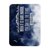 Ralph Waldo Emerson Inspiration Zitat "Stars" Magnet (Vertikal)