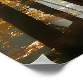 Ralph Waldo Emerson Inspiration Zitat "Trail" Poster (Ecke)