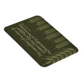 Ralph Waldo Emerson Inspirational Quote Crew Flexi Magnet (Rechte Seite)