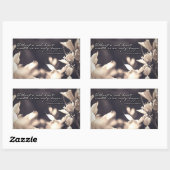 Ralph Waldo Emerson Inspirational Zitat Rich Heart Rechteckiger Aufkleber (Blatt)