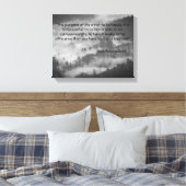 Ralph Waldo Emerson Quote Leinwand Art Black & Whi (Insitu (Schlafzimmer))