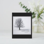 Ralph Waldo Emerson Zitat - Grußkarte Karte (Stehend Vorderseite)