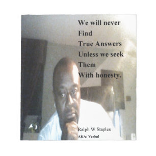 Ralph Wisden Staples Notizblock