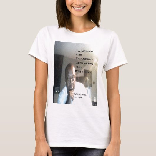 Ralph Wisden Staples T-Shirt (Vorderseite)
