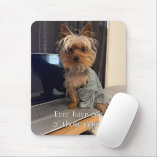 Ralphie der Teacup Yorkie - einer dieser Tage Mousepad