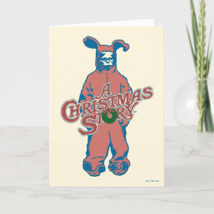 Ralphie Pink Nightmare Feiertagskarte