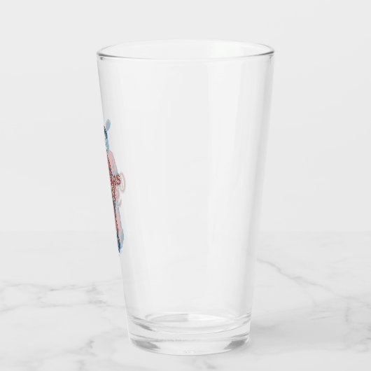 Ralphie Pink Nightmare Glas (Links)