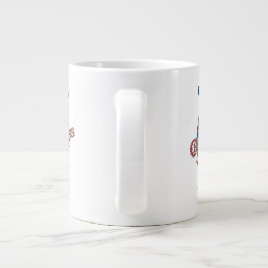 Ralphie Pink Nightmare Jumbo-Tasse (Rückseite)