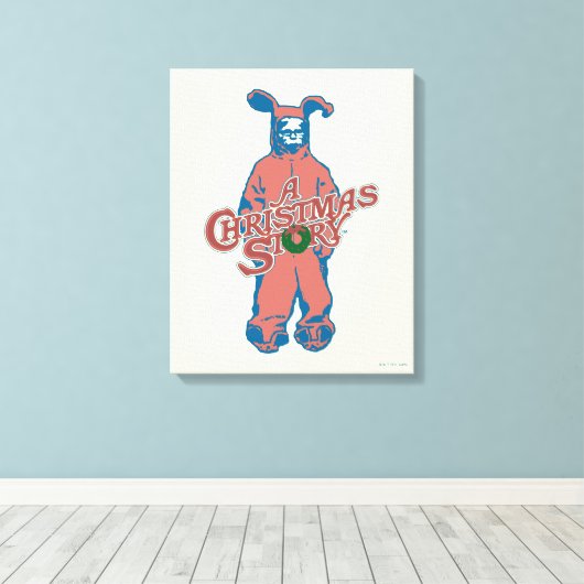 Ralphie Pink Nightmare Leinwanddruck (Insitu (Holzboden))