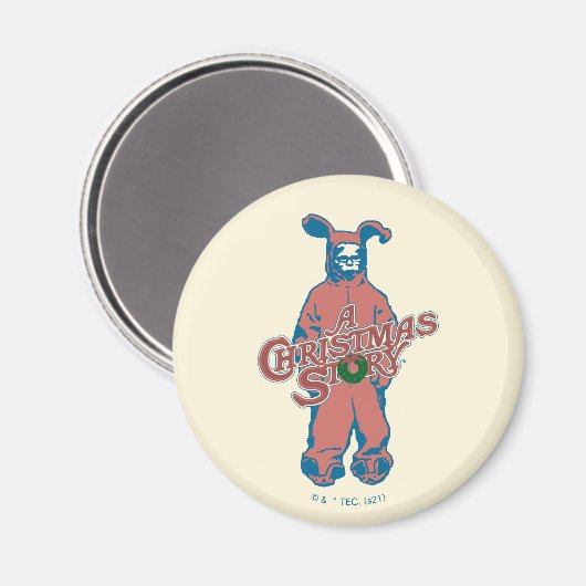 Ralphie Pink Nightmare Magnet (Vorderseite/Rückseite)