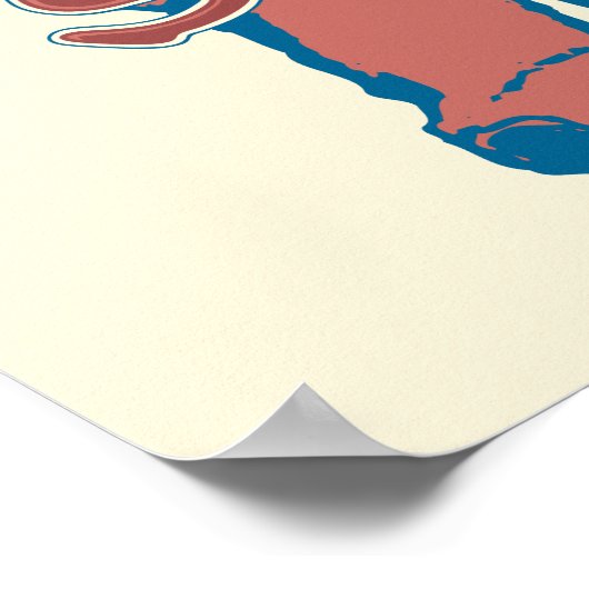 Ralphie Pink Nightmare Poster (Ecke)