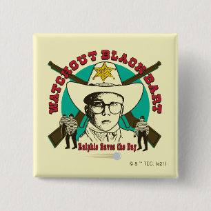 Ralphie Rette den Tag Button