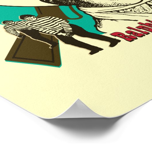 Ralphie Rette den Tag Poster (Ecke)