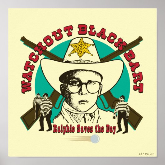 Ralphie Rette den Tag Poster (Vorne)