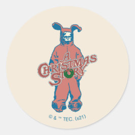 Ralphie | Rosa Albtraum Runder Aufkleber