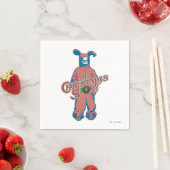 Ralphie | Rosa Albtraum Serviette (Beispiel)