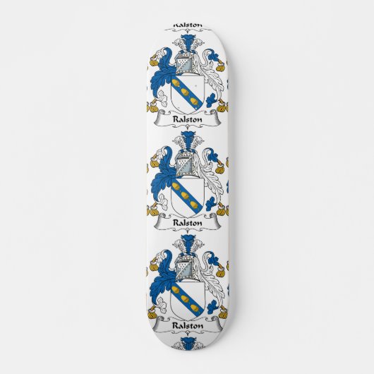 Ralston Familienwappen Skateboard (Vorne)