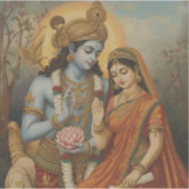 Ram and Sita  Aufkleber (Vorderseite)