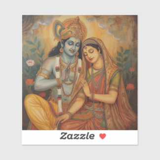 Ram and Sita  Aufkleber