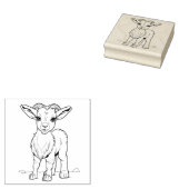 Ram Animal Gummistempel (Stempel)