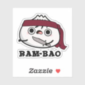 Ram-bao Funny Soldier Dimsun Pun Aufkleber (Blatt)