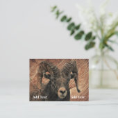 Ram Business Card Visitenkarte (Stehend Vorderseite)