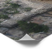 Ram Climbing Rock Face im Grand Canyon Poster (Ecke)