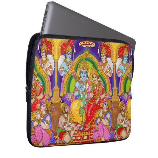 Ram Darbar Notebook-Abdeckung Laptopschutzhülle (Vorne Rechts)