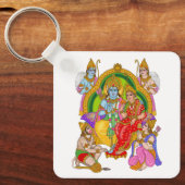 Ram Darbar Schlüsselanhänger (Vorderseite)