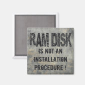 Ram Disk Magnet (Vorderseite/Rückseite)