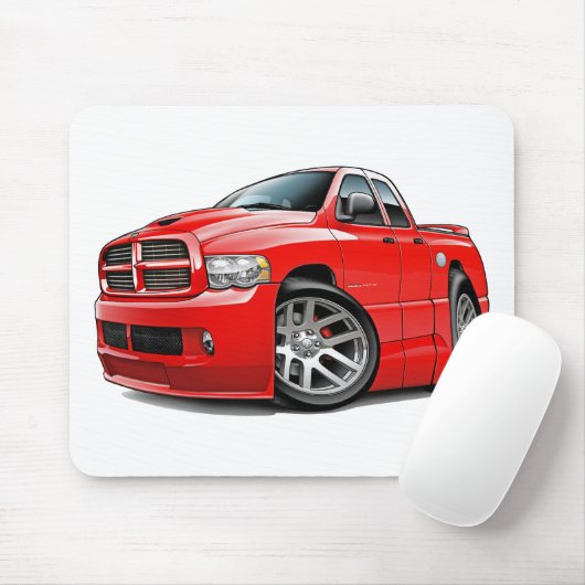 RAM Dualcab Rot des Dodge-SRT10 Mousepad (Mit Mouse)