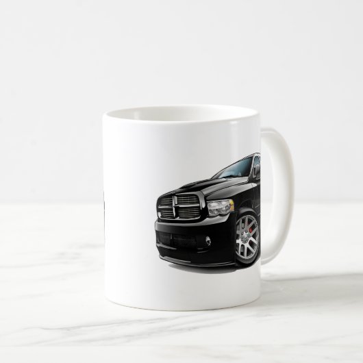 RAM Dualcab Schwarzes des Dodge-SRT10 Kaffeetasse (VorderseiteRechts)