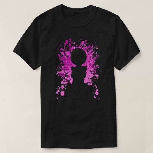 RAM-Farben-SpritzerAnime Manga Shirt (Design vorne)