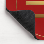 Ram Goat Year Gold Prägung Symbol Maus P Mousepad (Ecke)