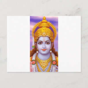 Ram God Postkarte