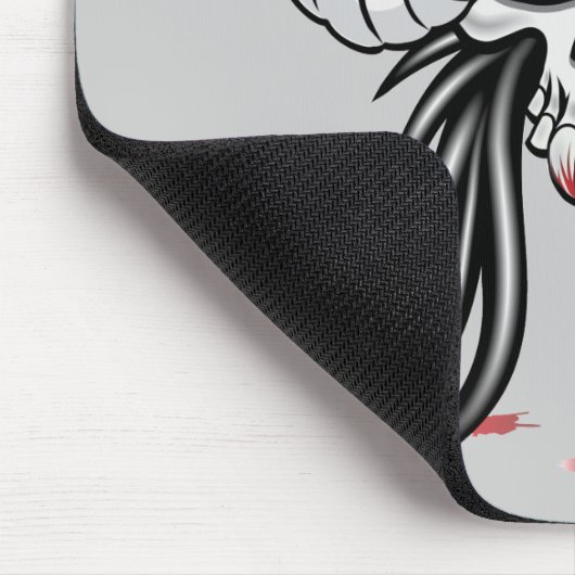 Ram Horned Skull Mousepad (Ecke)